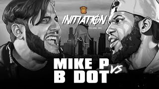 MIKE P VS B DOT SMACK RAP BATTLE  URLTV [upl. by Eneleahcim]