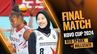 Grand Final Red Spark VS Hyundai Hilstate Kovo Cup 2024 [upl. by Avigdor]