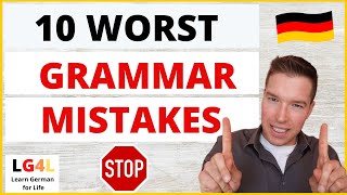 Stop making these 10 grammar mistakes in German [upl. by Yllier396]