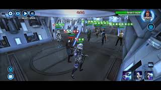 Swgoh  GAS vs Saw Luthen DC GAC 3v3 [upl. by Bryn]