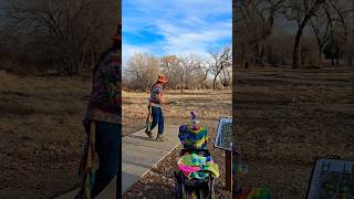 Disc golf with Hippie Ray ⛳️ at Watson Island Disc Golf Course 🇺🇸 discgolf colorado [upl. by Neal507]