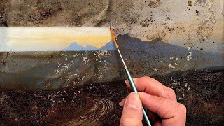 How A Moldy Watercolor Painting Is Professionally Restored [upl. by Theis]