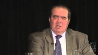 Antonin Scalia  Interpretive Principles [upl. by Featherstone]