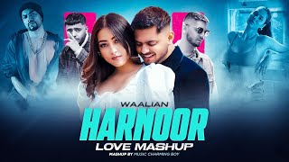 Waalian  Harnoor x Bohemia ft Sonam Bajwa Punjabi Love Mashup  Charming Boy 2024 [upl. by Lerud]