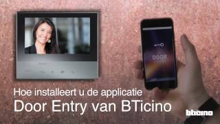 BTicino Classe 300 met wifi 34G installatie video [upl. by Nahgeem543]