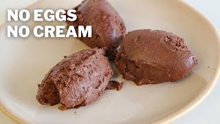 2Ingredient Chocolate Mousse Recipe [upl. by Anma]