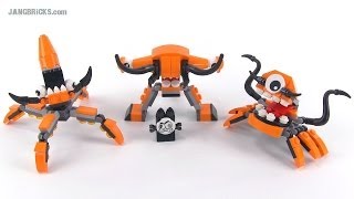 LEGO Mixels Series 2 Flexers Kraw Tentro amp Balk reviewed [upl. by Aliakim]