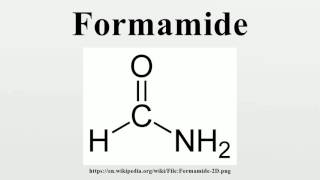 Formamide [upl. by Anaik378]