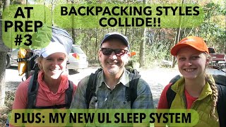 Hiking with my UltraHeavy Sister Appalachian Trail ThruHike 2018 Prep 3 [upl. by Anelhtak]