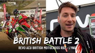 GTCI REVO KAWASAKI BRITISH BATTLE 2  TOMMY SEARLE amp BILLY ASKEW  REVO BRITISH MOTOCROSS RD3 LYNG [upl. by Laynad]