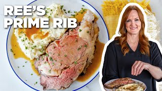 Ree Drummonds Prime Rib  The Pioneer Woman  Food Network [upl. by Nazario]