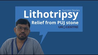 Small PUJ stones can be managed best with Lithotripsy  No Cut no Scar [upl. by Haniraz123]