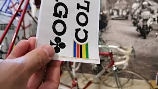 Instaling Colnago Panel DECAL BICALS [upl. by Leavelle]