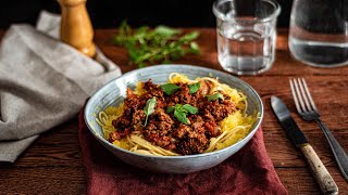 Cuisiner la courge spaghetti version HEALTHY en bolognaise [upl. by Nyrmac]