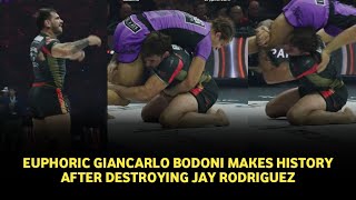 ADCC 88KG Results Euphoric Giancarlo Bodoni Makes History After Destroying Jay Rodriguez [upl. by Vite]