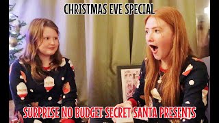 OPENING SURPRISE NO BUDGET SECRET SANTA PRESENTS  CHRISTMAS EVE SPECIAL [upl. by Neom]