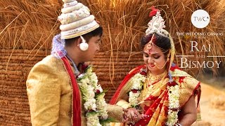 Rai amp Bismoy Cinematic Teaser of Bengali Wedding  The Wedding Canvas [upl. by Phemia]