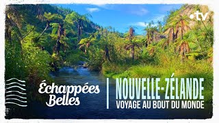 NouvelleZélande  voyage au bout du monde  Échappées belles [upl. by Shepley291]