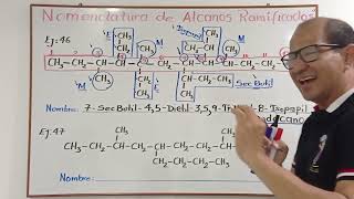 Nomenclatura de Alcanos Ramificados o Radicales  28 [upl. by Pierce]