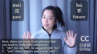 Understanding Negatives in Chinese quot不quot vs quot没quot [upl. by Aciretahs659]