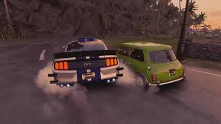 THE CREW MOTORFEST Mini Cooper vs Shelby GT500 [upl. by Erminie]