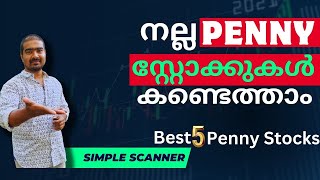 നിങ്ങൾക്കും ഈ ഒരു സ്ക്രീനർ മാത്രം ഉപയോഗിച്ച് മികച്ച പെന്നി സ്റ്റോക്കുകൾ കണ്ടെത്താം 5 Penny stocks [upl. by Tiertza]