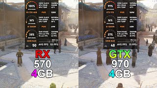 RX 570 4GB vs GTX 970  Test in 10 Games Tested in 2023 [upl. by Umberto702]