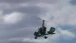 RAF 2000 autogyro takeoff and landing [upl. by Aihsyak780]