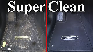 How To Super Clean the Interior of your Car Carpets amp Headliner [upl. by Kcirrad587]