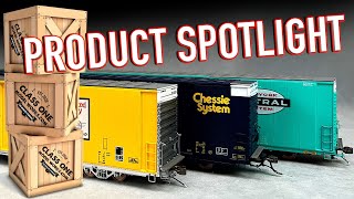 HO Scale Thrall 86 High Cube Autoparts Boxcar Class One Modelworks Product Spotlight [upl. by Lucilla]