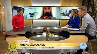 Så påverkar sociala medier ungas psykiska hälsa  Nyhetsmorgon TV4 [upl. by Catrina]