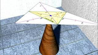 ORTOCENTRO Y BARICENTRO Puntos y rectas notables de un triángulo [upl. by Adnirolc652]