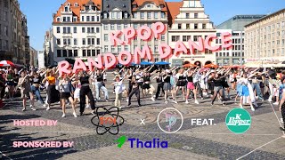 KPOP RANDOM DANCE IN PUBLIC  LEIPZIG GERMANY 2023  PART 1 [upl. by Nnyleak882]