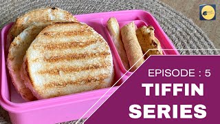 Episode 5 Tiffin series ll Malai bread sandwich ll kids lunch box recipes [upl. by Leimaj]