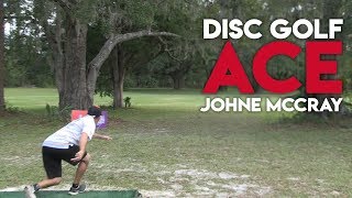 JohnE McCray  Disc Golf Ace  Hole in One at Disc Golf Pro Tour Championships [upl. by Lael]