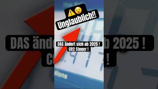 WAUfact 😵⚠️ DAS ändert sich 2025  ampelkoalition co2 benzinpreis auto [upl. by Shellans]