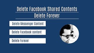 How to delete facebook  Messenger shared contents permanently [upl. by Hares]