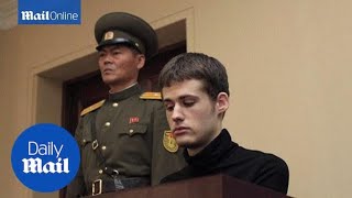 American sentenced to sixyears hard labor in North Korea  Daily Mail [upl. by Eladnek]