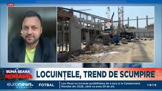 Euronews Romania la TNI  Piata imobiliara de la 1 ianuarie 2024 [upl. by Northington]