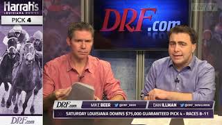 Saturday Louisiana Downs Pick 4  Races 811  September 9 2017 [upl. by Riay]