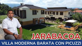 JARABACOA  VILLA AMUEBLADA MODERNA  PROYECTO CERRADO [upl. by Salesin]