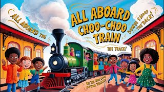 All Aboard Choo Choo Train Song for Kids – Fun and Educational [upl. by Alyakam]