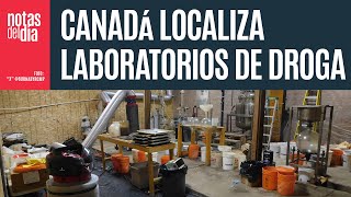 Canadá localiza laboratorios gigantes de droga desde que Trump ganó la Presidencia [upl. by Geffner94]