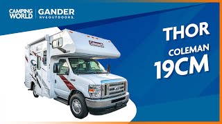 2021 Thor Coleman 19CM  Class C Motorhome RV Review Camping World [upl. by Kreg]