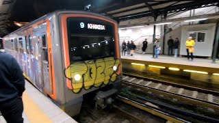 Athens Metro  Monastiraki Station  Greece  181123 [upl. by Aneel]