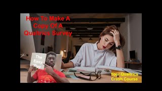 How To Copy A Survey In Qualtrics [upl. by Harriet]