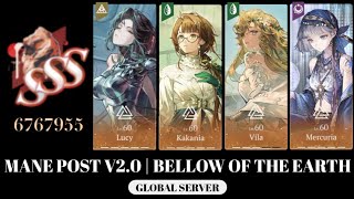 REVERSE1999 V20  MANE POST  BELLOW OF THE EARTH  TOP 20 SCORE GLOBAL SERVER [upl. by Zysk]