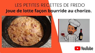 Joue de lotte façon bourride au chorizo [upl. by Nalda181]