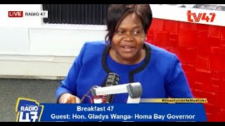 LIVE Homa Bay Governor Gladys Wanga speaks [upl. by Lonna]