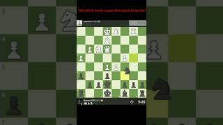 Lots of mistake in this match shorts short chess chessgame ytshorts youtube youtubeshorts [upl. by Egide808]